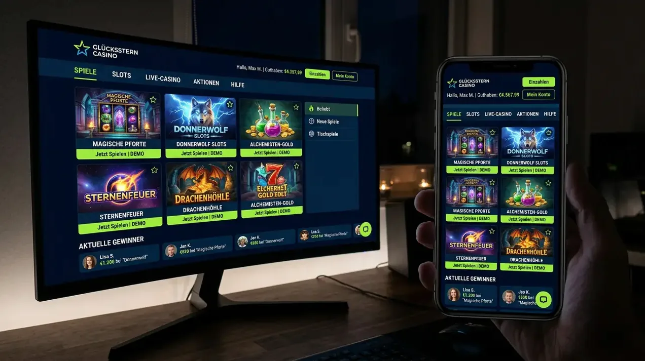 Nahtloses mobiles Spielerlebnis bei Richard